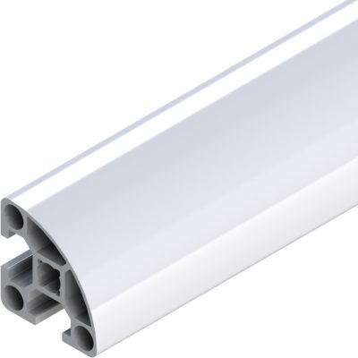 Aluminium profile 30 R 90