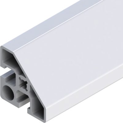 Aluminium profile 45-45°