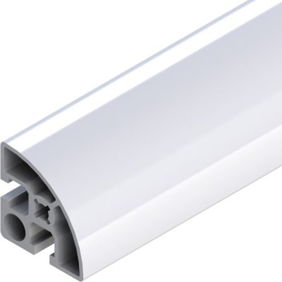 Aluminium profile 45 R 90