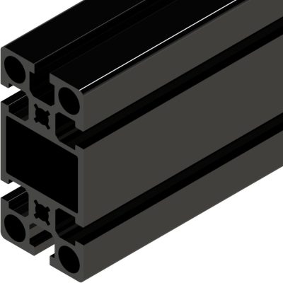 Aluminium profile 45X90 Black