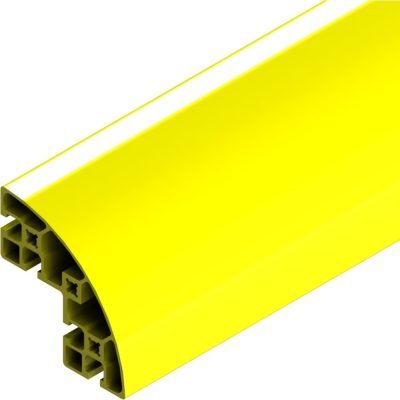 Aluminium profile 90 R 90 Corner UL Yellow