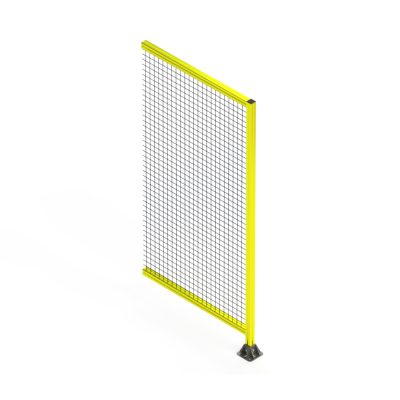 Laitesuojan jatkoelementti 1000X2000 mm keltainen