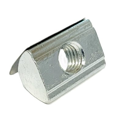 T-slot Nut M6 with Spring Metal
