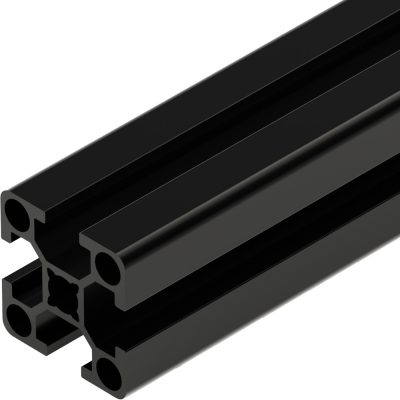Aluminium profile 30X30 black