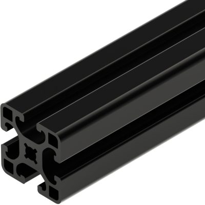 Aluminium profile 40X40 black