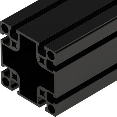 Aluminium profile 90X90 Black