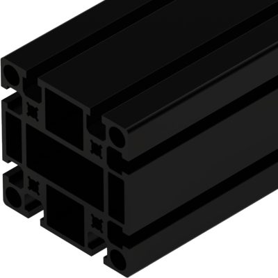 Aluminium profile 90X90 H Black