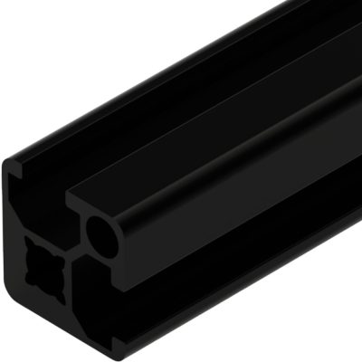 Aluminium profile 23X23 Black