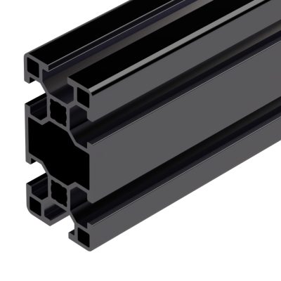 Alumiiniprofiili 30X60 musta 6m