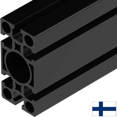 Alumiiniprofiili 45X90 vahva L 6m musta