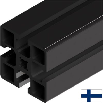 Alumiiniprofiili 45X45 L 6m musta