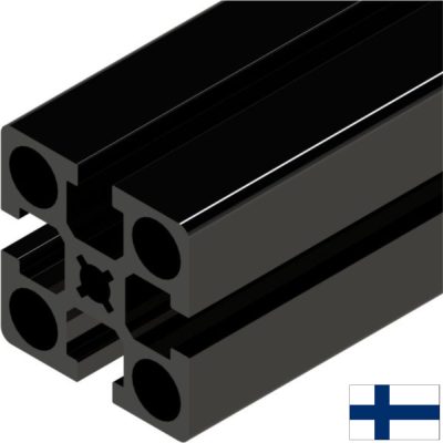 Alumiiniprofiili 45X45 6m musta