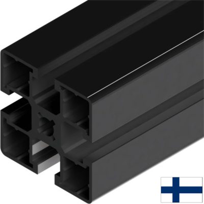 Alumiiniprofiili 45X45 kevyt 6m musta