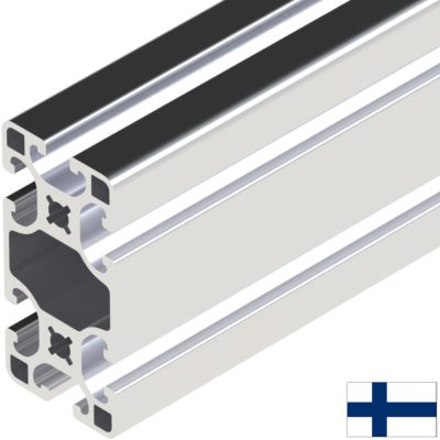 Aluminium profile 40X80 6m