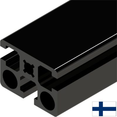 Alumiiniprofiili 45X32 6m musta