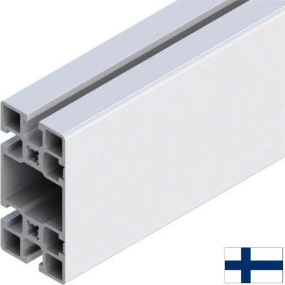 Alumiiniprofiili 45X90 L (1 sivu suljettu) 6m