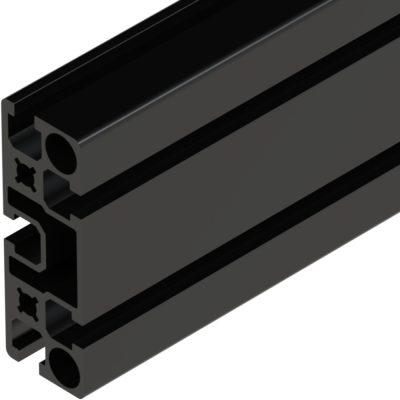 Alumiiniprofiili 90X32 musta
