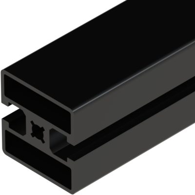 Alumiiniprofiili 45X45 L (2SS vast. AITA) musta
