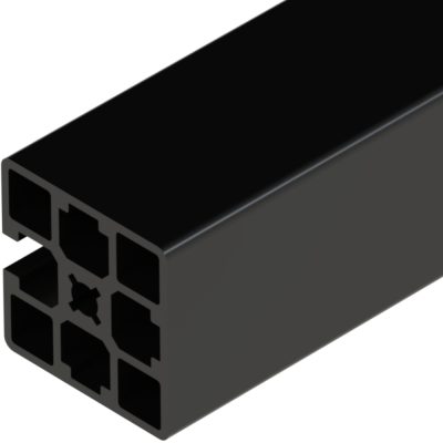 Alumiiniprofiili 45X45 L 3SS vahvist. musta