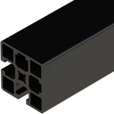 Alumiiniprofiili 45X45 L 2SS vahvist. musta