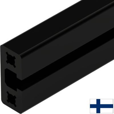 Alumiiniprofiili 45X19 6m musta