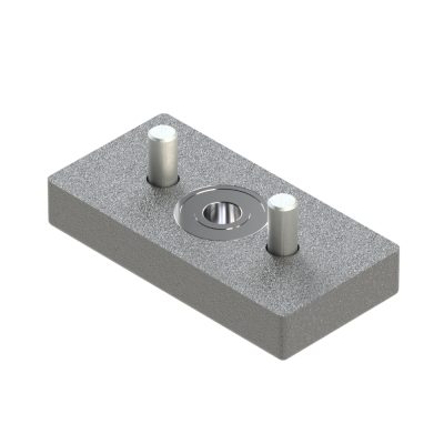 Käsipyöräsäätöyksikön laakerilevy 45X90