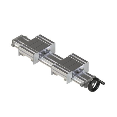 Käsipyöräsäätöyksikkö 45X90 tupla